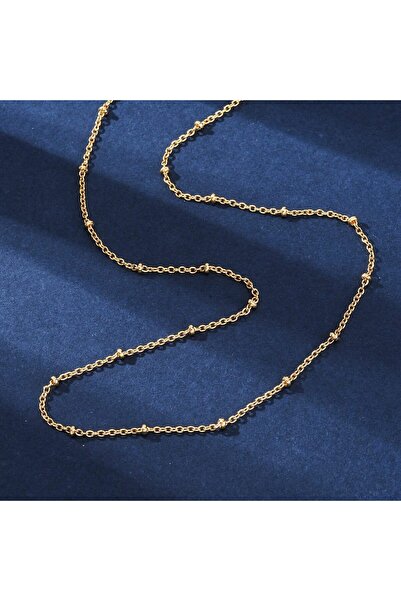 OEM 18K gold-plated thin chain necklace