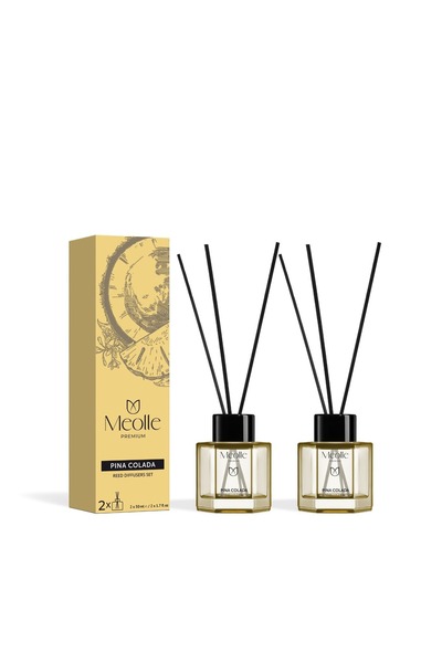 Meolle Set 2 x 50 ml Odorizante cu Bețișoare Pina Colada