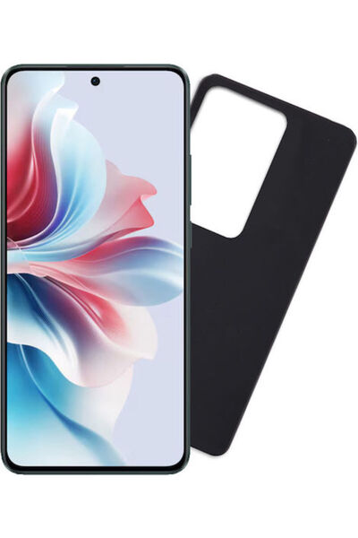 Other Volte-Tel Μαύρη Θήκη Πλάτης Σιλικόνης για Oppo Reno11 F 5G