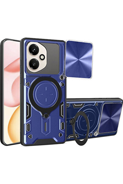 Techsuit Camguard Pro Πίσω Κάλυμμα Σιλικόνης Μπλε (Honor 400 - Techsuit)