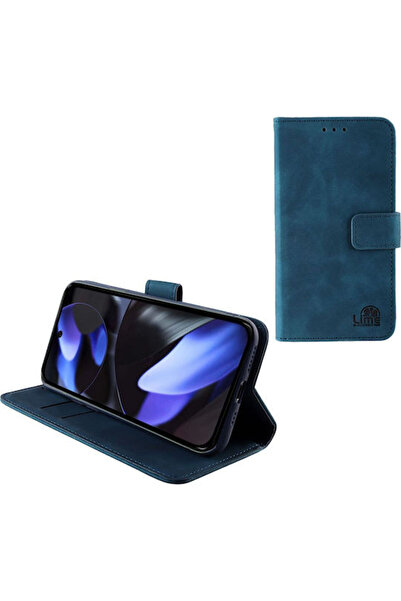 Lime&co Lime Book Συνθετικό Δέρμα / Σιλικόνη Μπλε (Realme 10 Pro 5G)