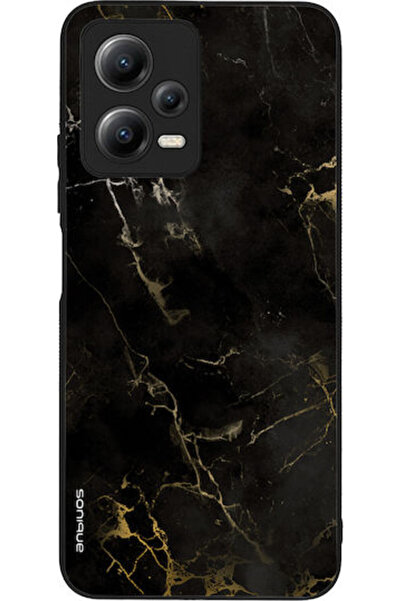 Other Θήκη Σειράς Sonique Marble για Xiaomi Redmi Note 12 5G Poco X5 5G Μαύρο 01