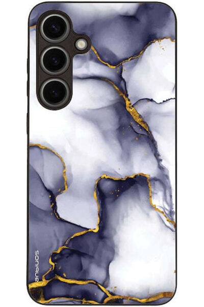 Other Θήκη Σειράς Sonique Marble για Samsung Galaxy S24 Plus Μωβ Γκρι