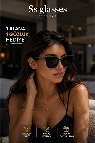 ss glasses Women's Sunglasses Uv400 Protection + Gift Glasses, Including Wipe...