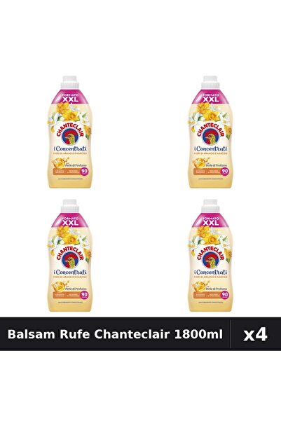 Chanteclair Pachet 4 Balsam Rufe 1800ml 90 Spalari - Flori de Portocal, Înmuiere