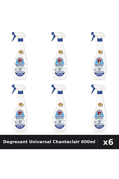 Chanteclair Set 6 Degresant Universal 600ml - Bicarbonat, Curatenie Universala