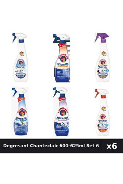 Chanteclair Set 6 Degresant Universal 600-625ml - Bicarbonat, Lavanda, Marsil...