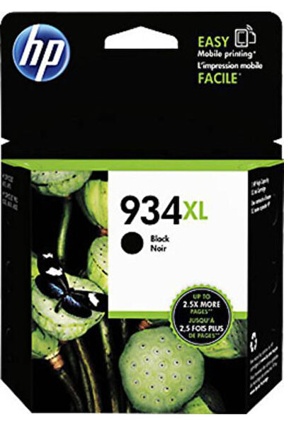 HP 934XL Γνήσιο Μελάνι Εκτυπωτή InkJet Μαύρο (C2P23AE)
