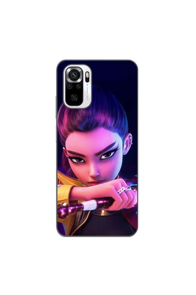 OEM Калъф, съвместим с Xiaomi Redmi Note 10S, силиконов гел TPU, с десен KPop...