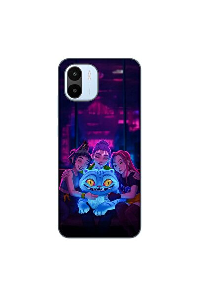 OEM Husa compatibila cu Xiaomi Redmi A1 Silicon Gel Tpu Model KPop Demon Hunt...