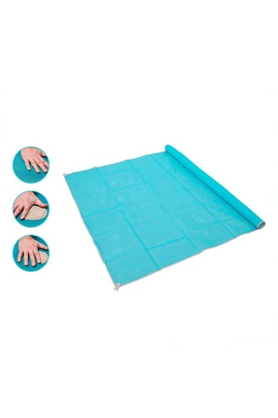 Cumpara-Istet Sand Free Beach Mat Ciel 2 x 1.5 m