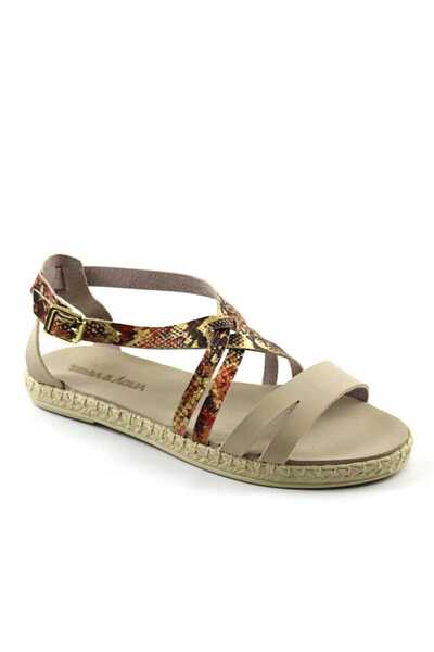 mm Women's lightweight Sandals with straps 612- BEIGE