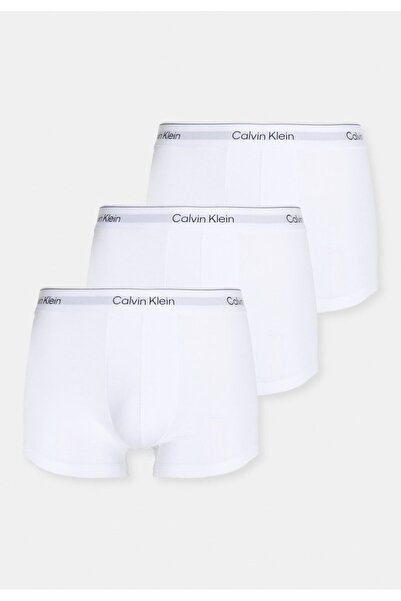Calvin Klein Underwear ΣΕΤ 3 ΤΕΜΑΧΙΩΝ ICON ΕΛΑΣΤΙΚΟ ΒΑΜΒΑΚΙ - Μποξεράκια - λευκό