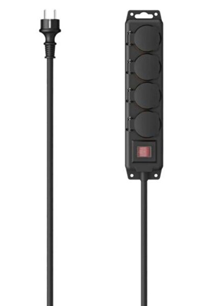 Hama 223064 Prelungitor pentru exterior IP44 4m Negru