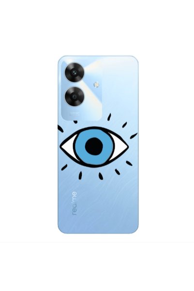 Other Realme Note 60 Shining Eye Transparent Silicone TPU Θήκη