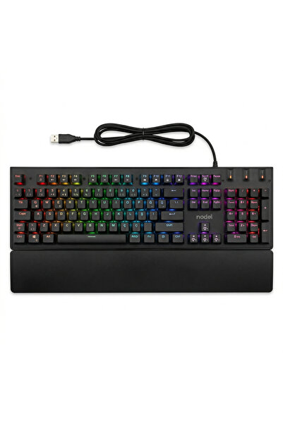 gameagle Blue Switch Türkçe Q Double Shot Mekanik RGB Gaming Klavye Full Size...