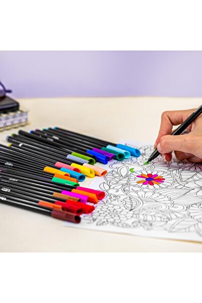 Bic Intensitate 24 pixuri cu vopsea din pâslă / 978035