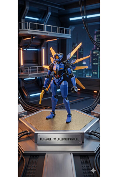 Modellio3D ULTRAKILL V1 15 cm Pozlanabilir T13 Figür