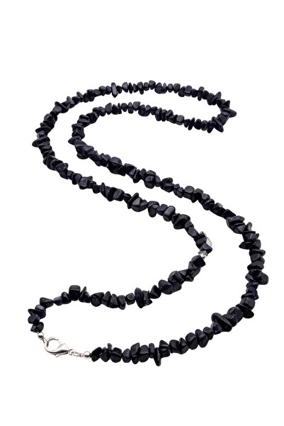 Beyisa 80 cm Broken Natural Onyx Stone Strand Necklace Bracelet Jewelry Makin...