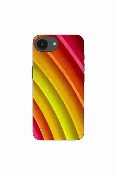 OEM Husa compatibila cu Apple iPhone 16e Silicon Gel Tpu Model Abstract Stripes