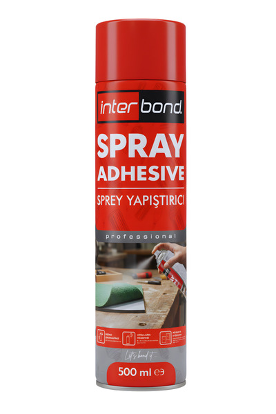 Sprey Yapıştırıcı 500 ml 25 ADET