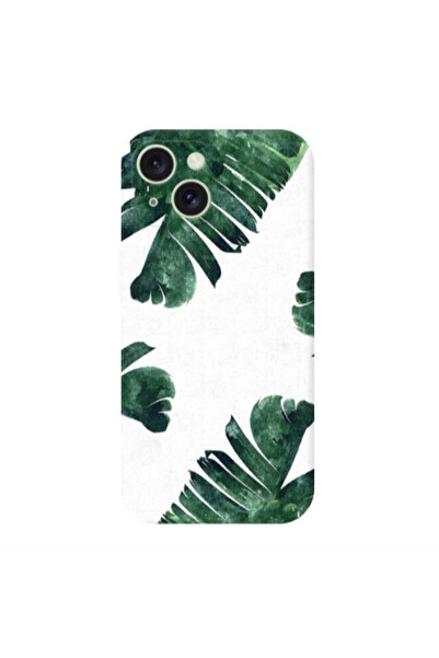 Other Apple iPhone 15 Plus green Line Transparent Silicone TPU Θήκη