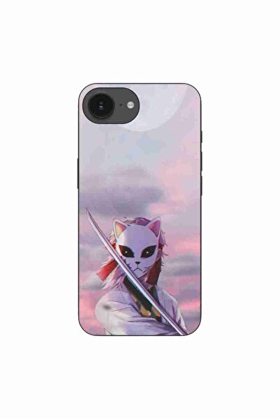 OEM Husa compatibila cu Apple iPhone 16e Silicon Gel Tpu Model Demon Slayer S...