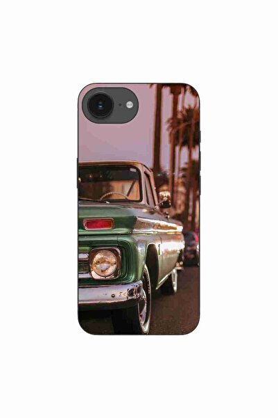 OEM Husa compatibila cu Apple iPhone 16e Silicon Gel Tpu Model Pickup Truck