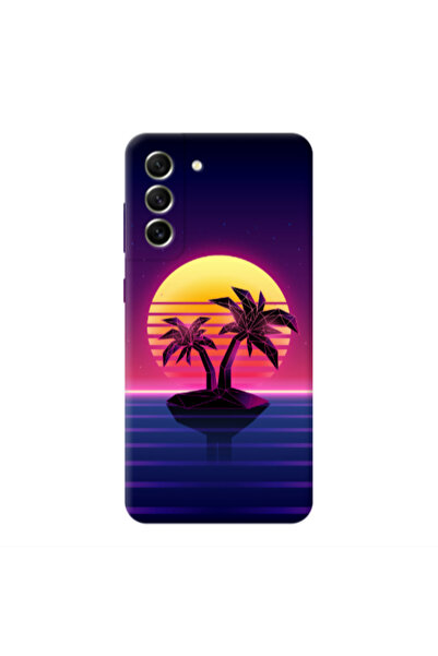 Other Samsung S22 Plus Moon and Palmie Transparent Silicone TPU Θήκη