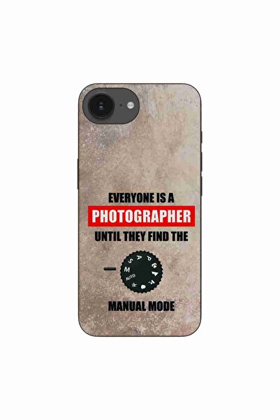 OEM Case compatible with Apple iPhone 16e Silicone Gel Tpu Photographer Pattern