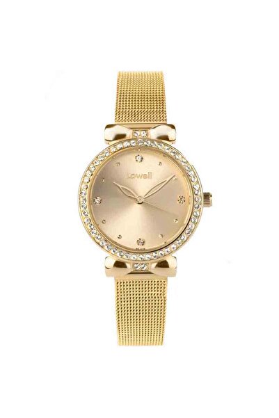 loweel Ρολόι Γυναικείο της Lowell Yellow Stainless Steel PL5398-6603