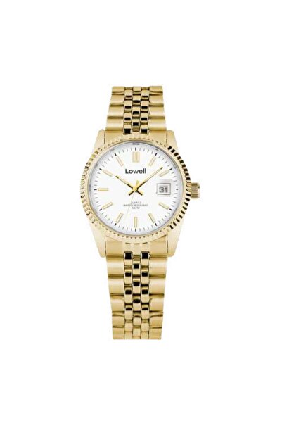 loweel Ρολόι Γυναικείο Yellow Stainless Steel Lowell 34mm PL4600-66