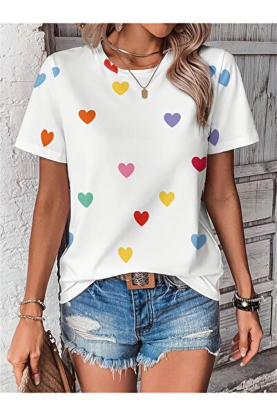 PAVRO Unisex Comfortable Fit Tshrit Mixed Printed Tshirt