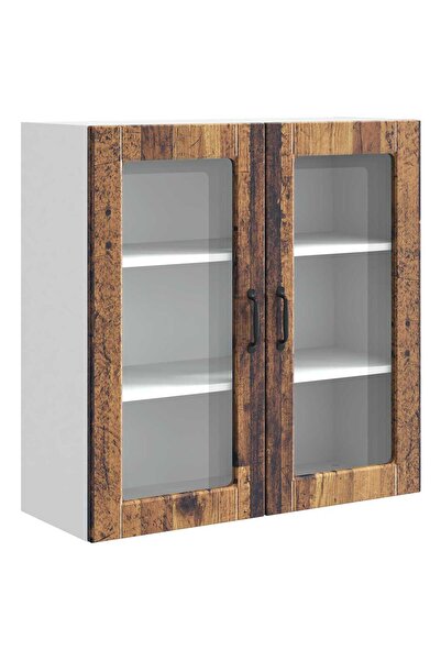 vidaxl Dulap de bucătărie Lemn vechi 80 x 31 x 80 cm Lemn compozit