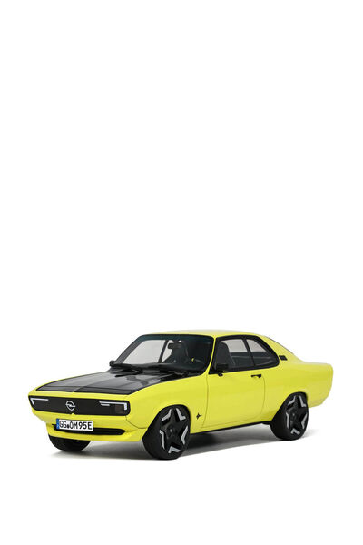 Otto Mobile Elektromod 1:18 2021 Opel Manta GSE Sarı Model Araba