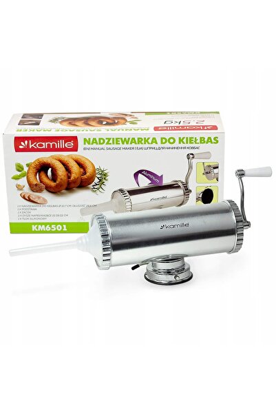 Kamille Mașină de umplut cârnați 2.5kg cu 3 duze