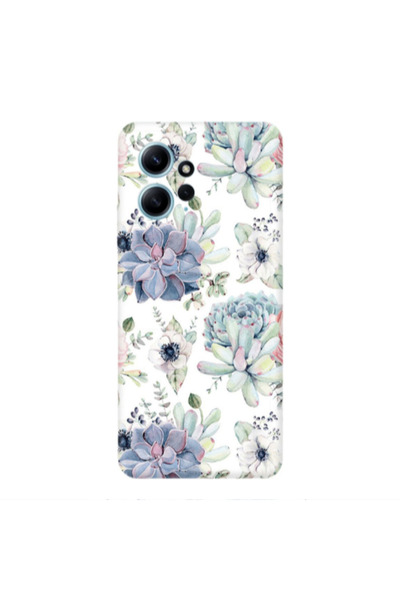 Other Xiaomi Redmi Note 12 4G Flower 56 Transparent Silicone TPU Θήκη
