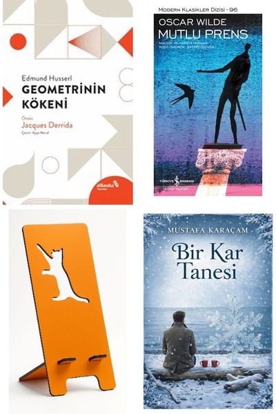 TÜRKİYE İŞ BANKASI KÜLTÜR YAYINLARI The Origin of Geometry + Happy Prince + P...