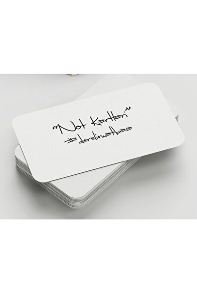 Copyder Oval 500 Pcs Word Card White Without Box