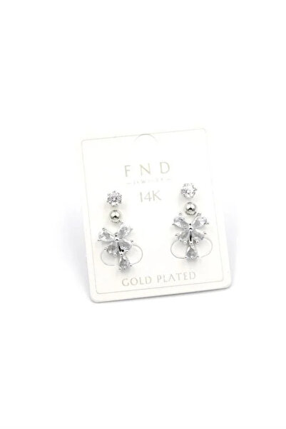 Marsilyan Nvdn- Ieg - Multiple Butterfly Earrings - Silver Iegrs-Nvdn1