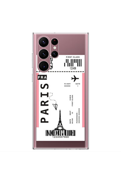 Other Samsung S22 Ultra Paris FRA Transparent Silicone TPU Θήκη