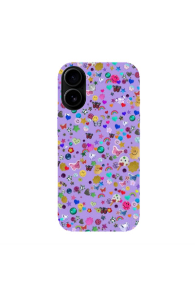 Other Apple Iphone 16 plus Stars and Rainbow Transparent Silicone TPU Θήκη