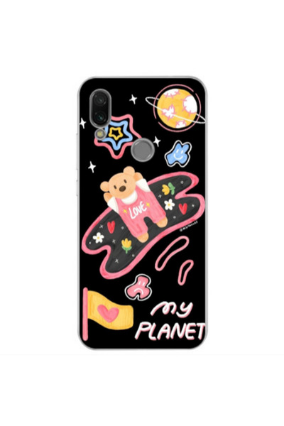 Other Xiaomi Redmi Note 7 My planet Transparent Silicone TPU Θήκη