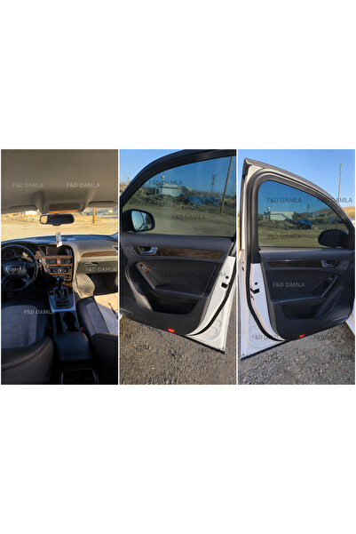 FD Damla Etiket Audi A4 Full Set Koyu Meşe Maun Kaplama 2009 - 2014