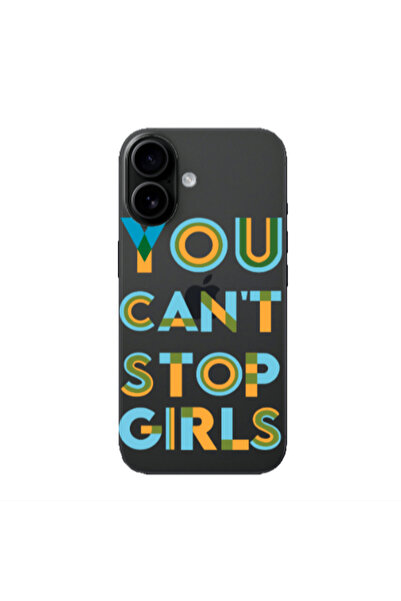 Other Apple Iphone 16 You Cant Stop Girls Transparent Silicone TPU Θήκη
