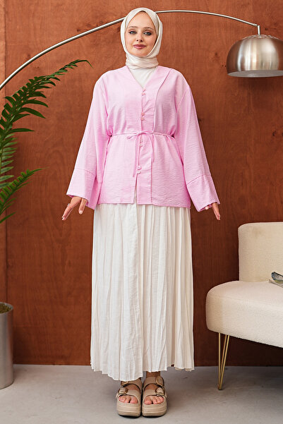 salisburys Molly Nely Kadın Kimono Şık Gömlek