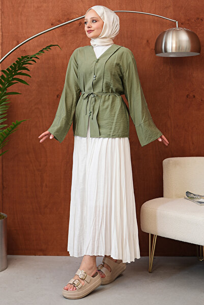 salisburys Molly Nely Kadın Kimono Şık Gömlek