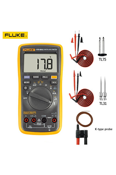 Choice Fluke 17B MAX KIT Fluke 15B MAX 17B MAX Automatic Digital Range Multim...