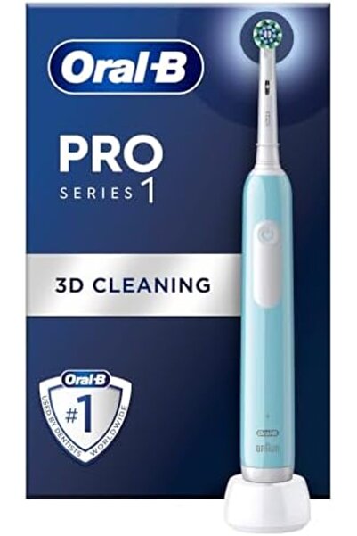 Yıldızan Terra Organik Oral-B Pro Series 1 Blue Electric Toothbrush, 1 Toothb...