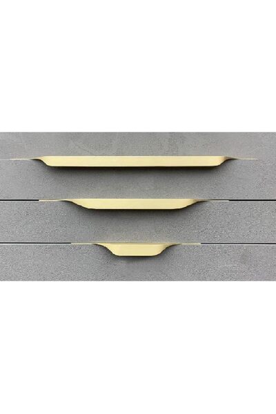 Yıldızan Terra Organik 8900 Integrated Handle Matte Gold Color 160 mm Terra O...